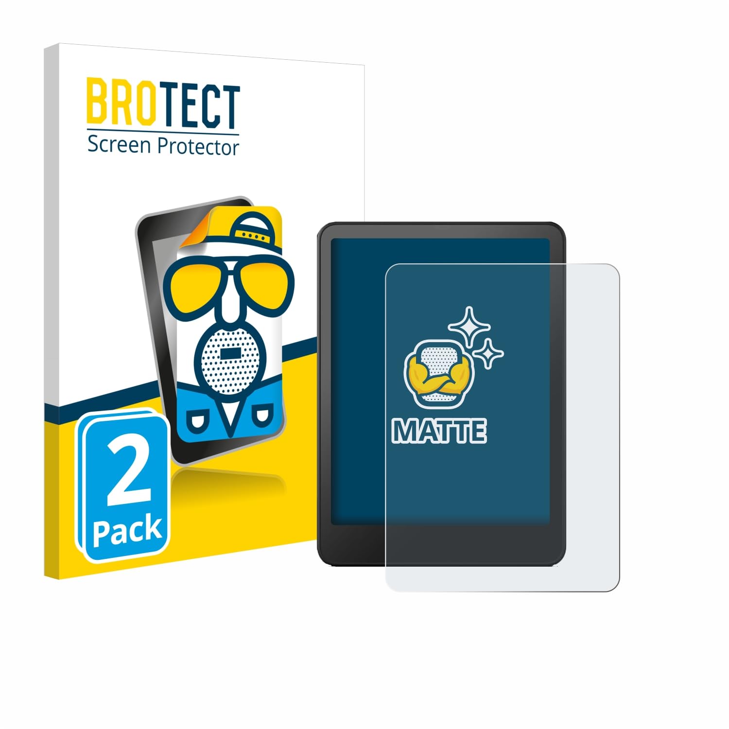 brotect Pellicola Protettiva Opaca per Amazon Kindle Colorsoft Signature Edition Anti-Riflesso (2 Pezzi)