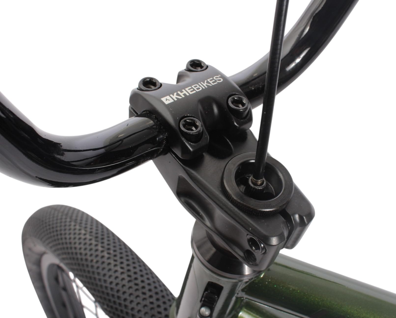 KHE Unique PRO 20 pollici BMX 10,2 kg - 100% CrMo Telaio Butted - 48 Spline Cava - MID BB - Cerchi a doppia camera - Grindguard - Street BMX Pro