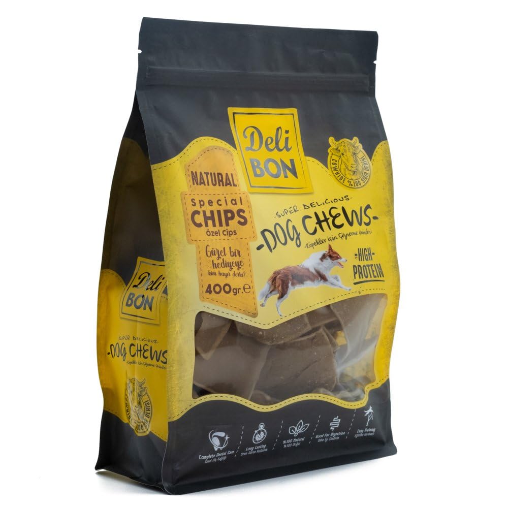 Delibon Deri Cips; 400 g, Naturel, 400 g