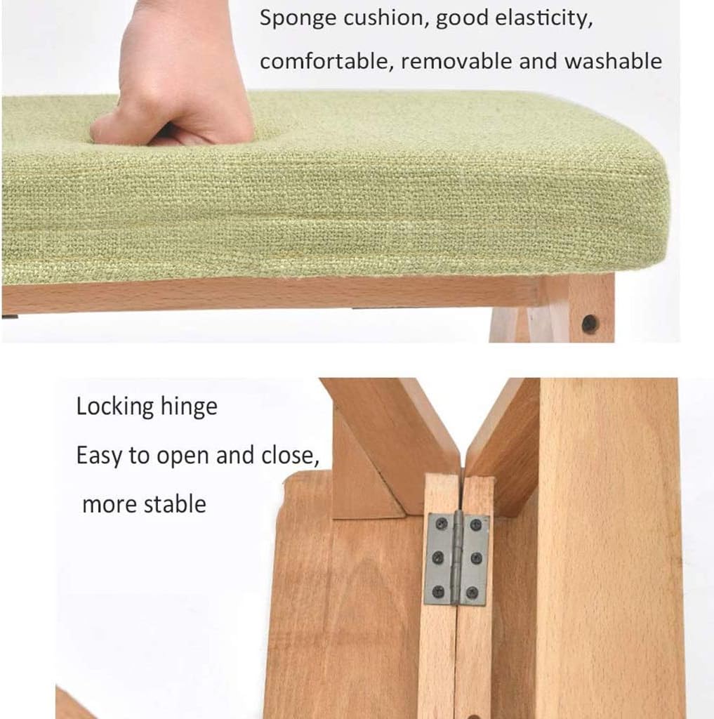 Wide Step Ladder Stool Foldable Can Be Used for Multiple Purposes in Home Gardens and Offices Step Stool High Stool Creativity Portable Wood Bench Multifunction