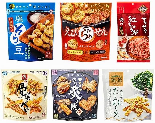Amazon Md ビールに最適おつまみ6種セット おつまみ 詰め合わせ お菓子 Md おつまみ 珍味 通販