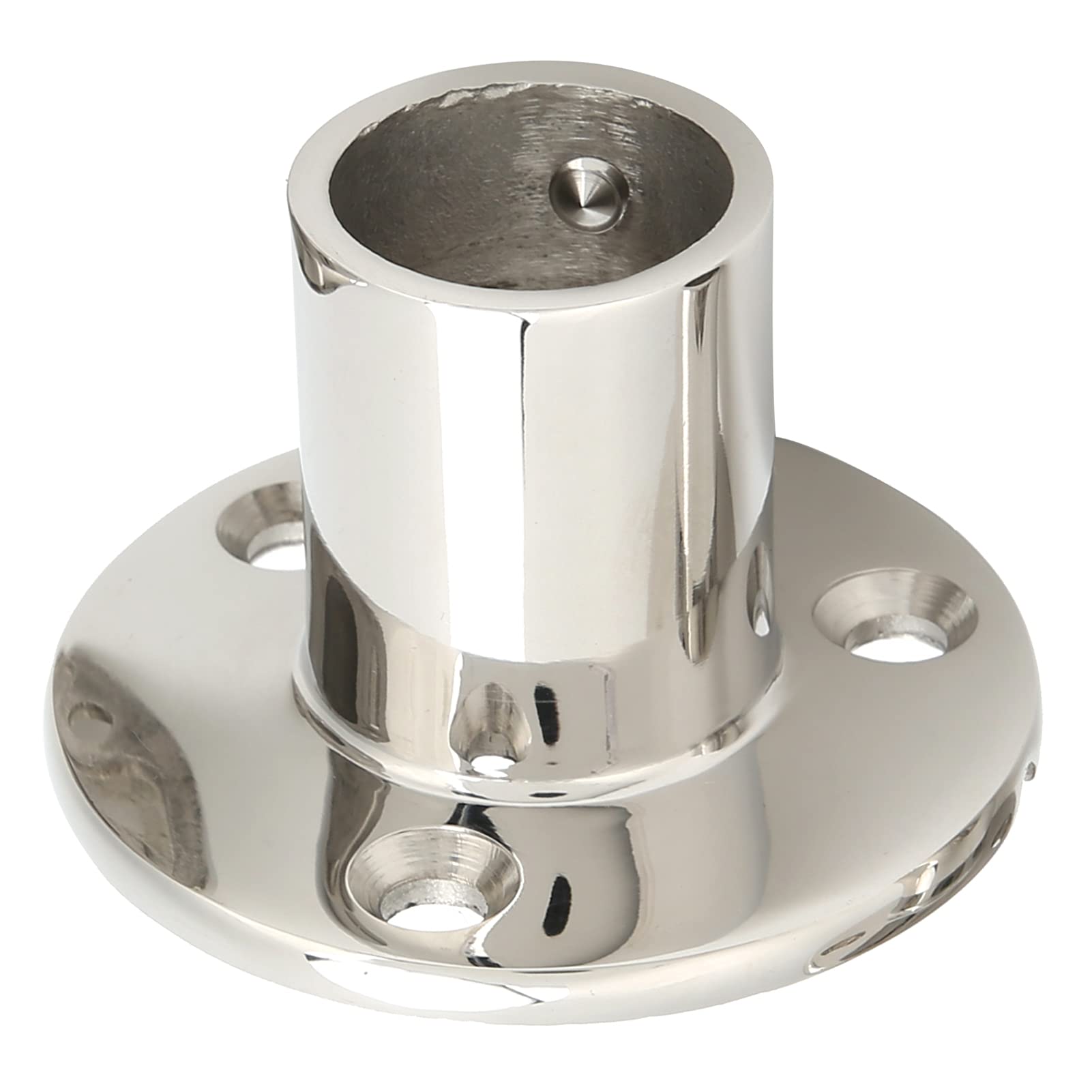 Round Base Hand Rail Fittings 90 Degree Round Base Stainless Steel Boat Round Base Boat Handrail Fittings