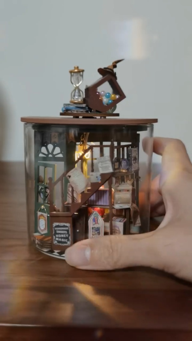 Amazon.com: Flever Dollhouse Miniature DIY House Kit Creative Room