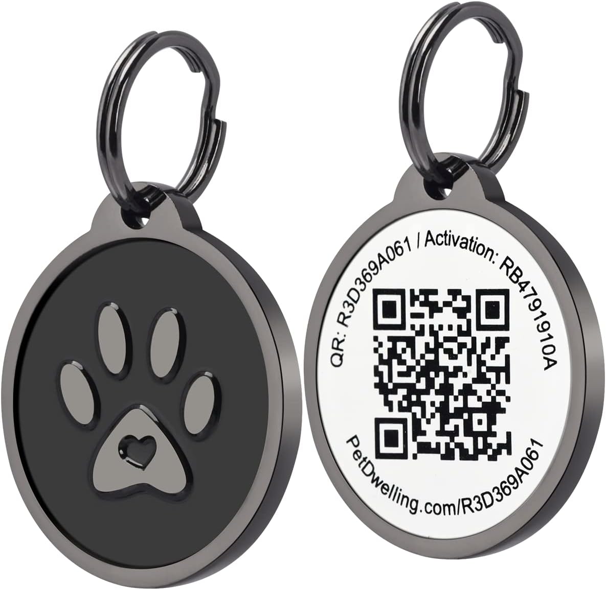 Pet Dwelling Premium QR Code Pet ID Tags Dog Tags and