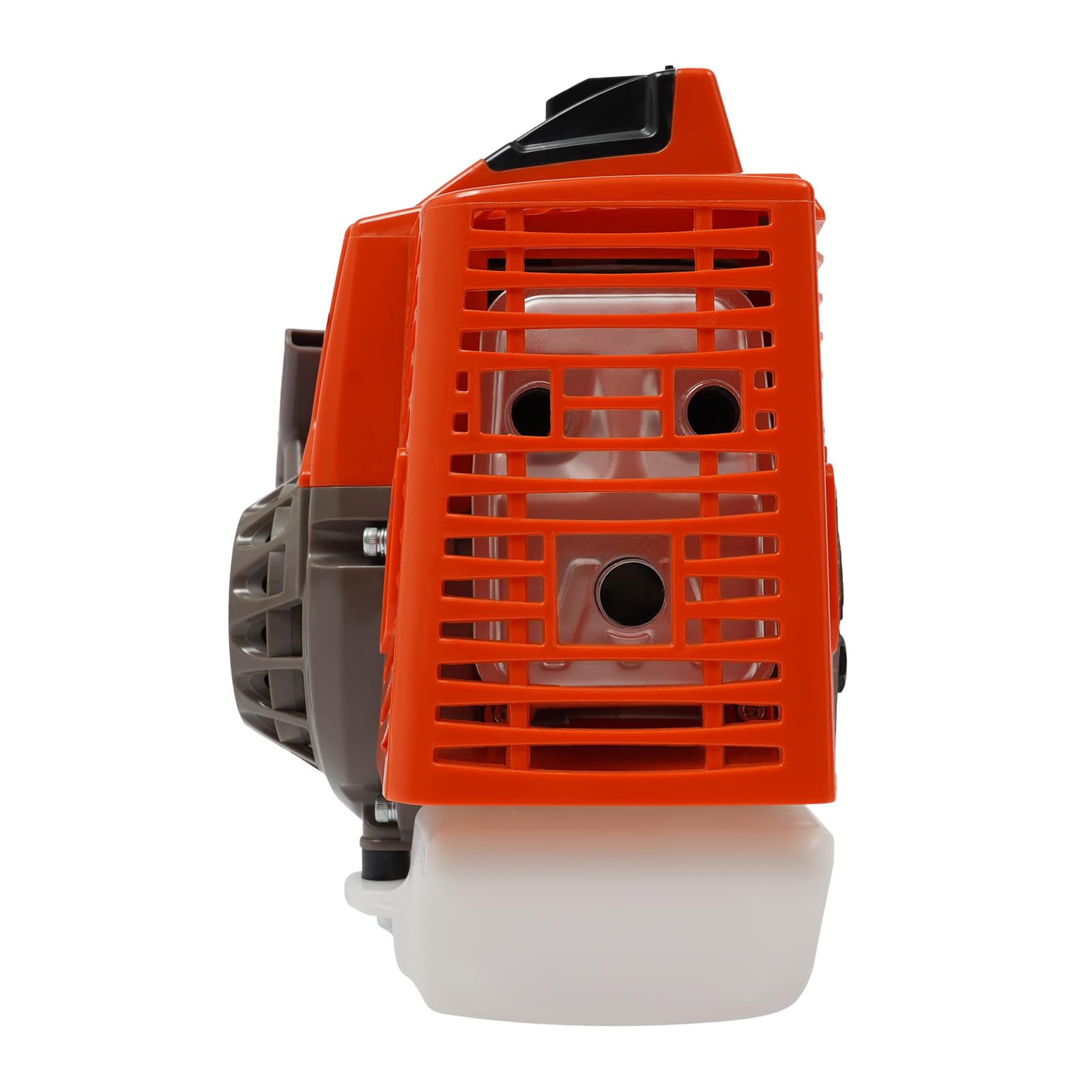 Motor de gasolina profesional de 63 cc para desbrozadora, 8500 rpm, motor universal de 2 tiempos, hasta 70 minutos de autonomía, motor de repuesto de 3 HP para cortacésped, cortasetos, depósito de 1 L