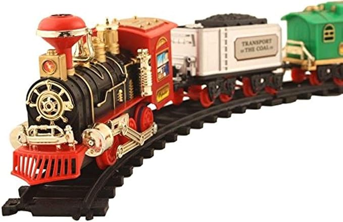 Ey Catching Simulating Classic Express Kids Electric Toy Train