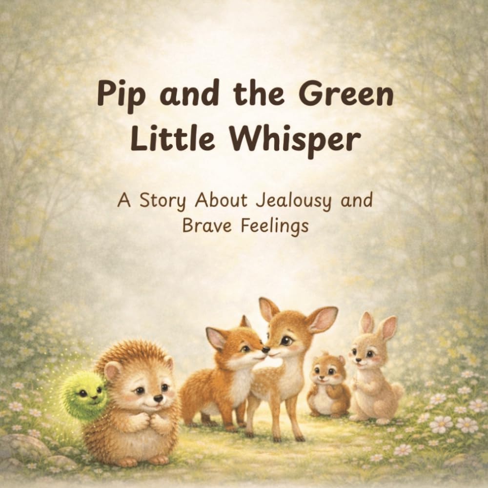 Pip and the Green Little Whisper: A Story About Jealousy and Brave Feelings
