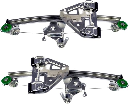 Miniatura 77 de TRQ Juego de elevalunas eléctrico trasero compatible con Volkswagen Golf 1999-2006 Jetta VW1550102 VW1551102 1999-2005