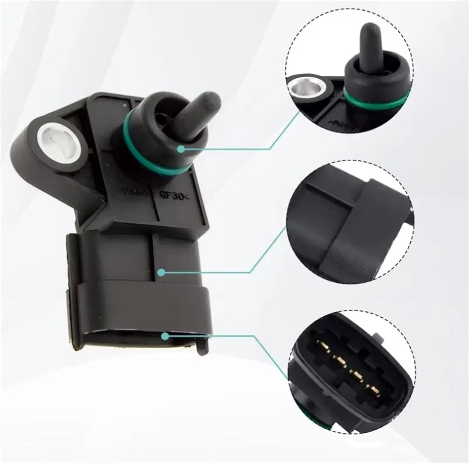 Car MAP Sensors Compatible with Kia for Forte for Optima for Rio for Rondo for Sorento for Soul for Sportage 2011 MAP Intake Pressure Sensor 39300-03000