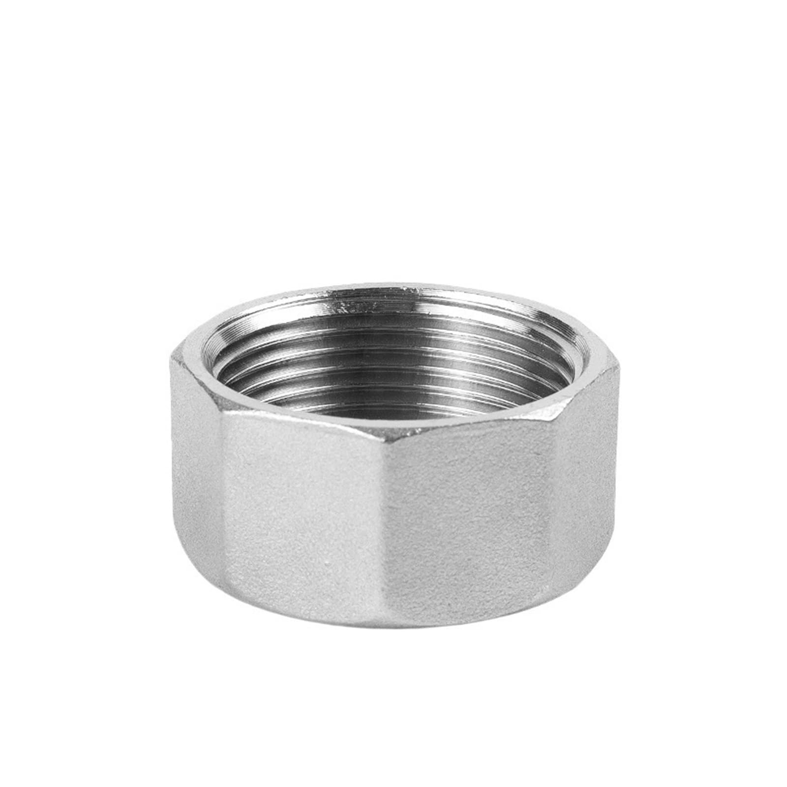 Bouchon femelle inox 304 pour stopper les fuites de plomberie 15x21 et 20x27