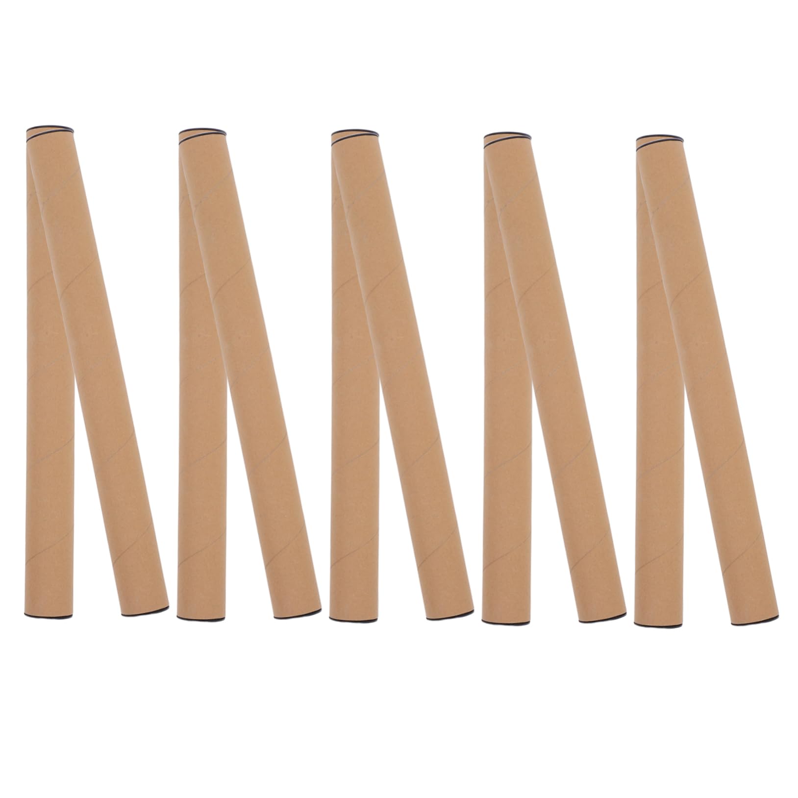 Abaodam 10 Pcs Tubes Maissage Avec Capas Plastique Tube De Cardin