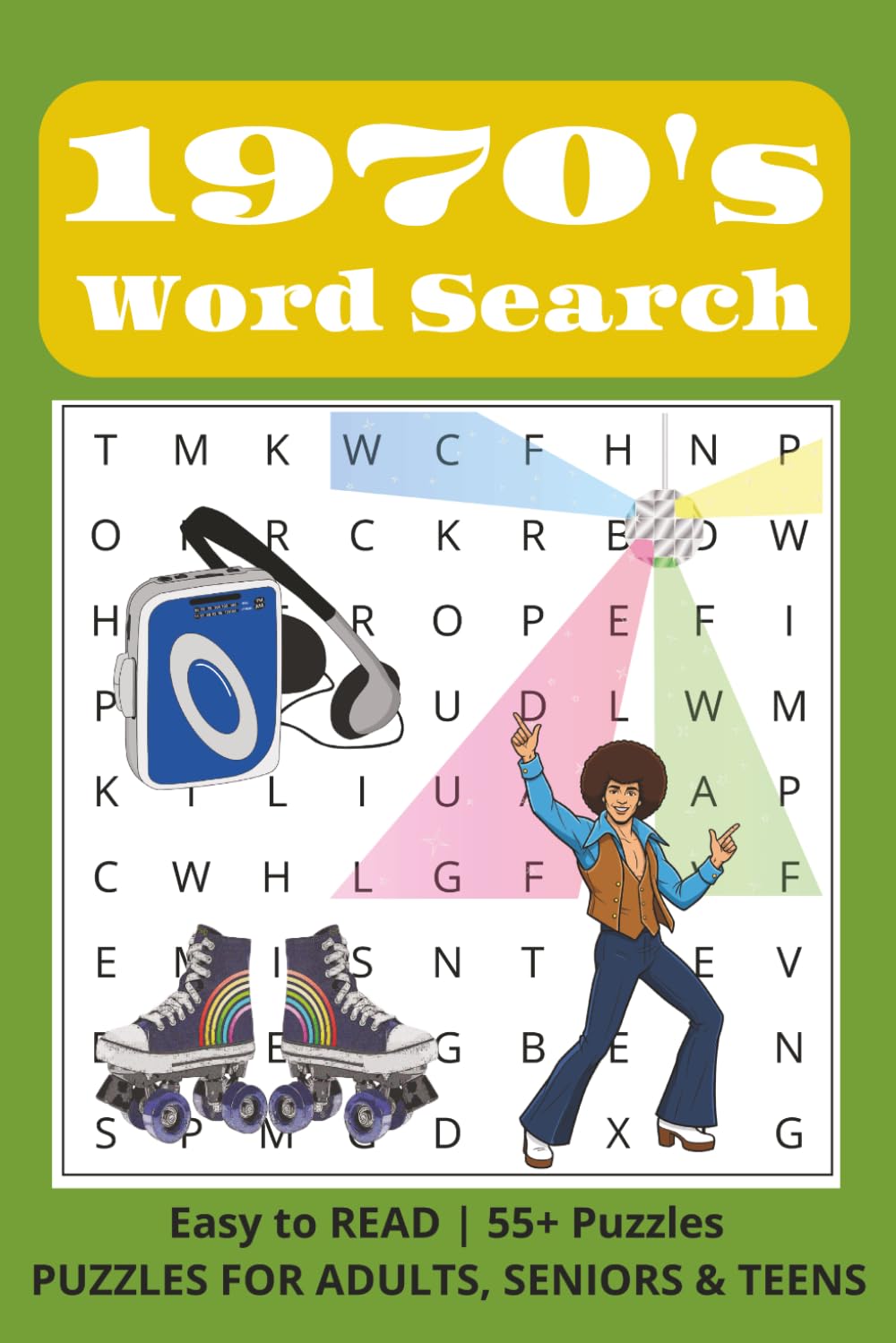 1970s Word Search: Far Out & Groovy Word Search Fun From the 1970s (Decades of Nostalgia)