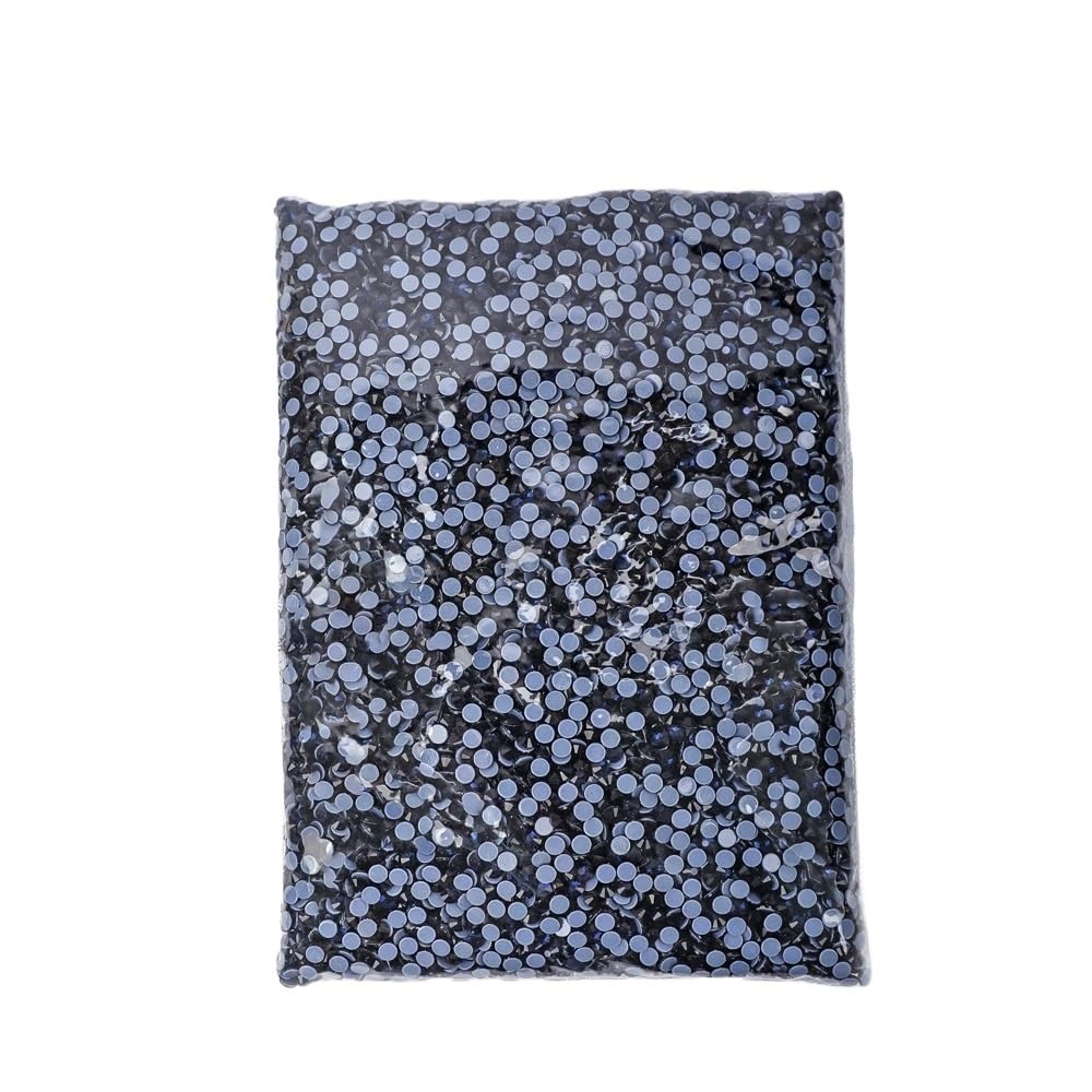 Strasssteine Große Tasche, große Verpackung, Hotfix-Strasssteine, Glas mit Flacher Rückseite, for Aufbügeln for Hochzeitskleid-Dekorationen(9,SS30-2880pcs)