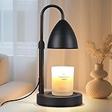 Candle Warmer Lamp with Timer Dimmable, Lamp Candle Warmer Birthday Gifts for Women, Black Adjustable Wax Melter Warmer for Jar Candles, House Warming Gift Home Decor