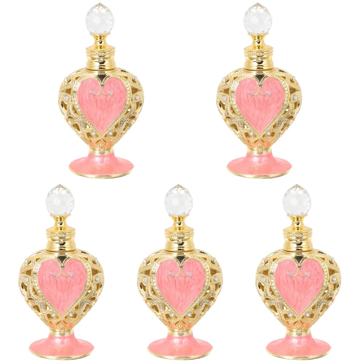 IMIKEYA 5 Stück Flasche mit ätherischen Ölen reiseflaschen travel Bottle aromatherapie Duftflasche Sprühflaschen Parfüm-Reise-Sprühflasche Parfüm-Aufbewahrungsflasche Leere Flasche Glas