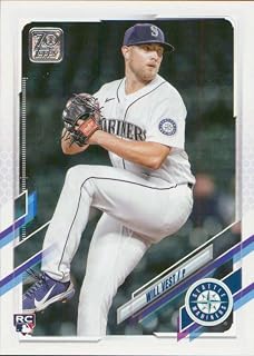 2021 Topps Update #US3 Will Vest NM-MT RC Rookie Seattle Mariners Baseball