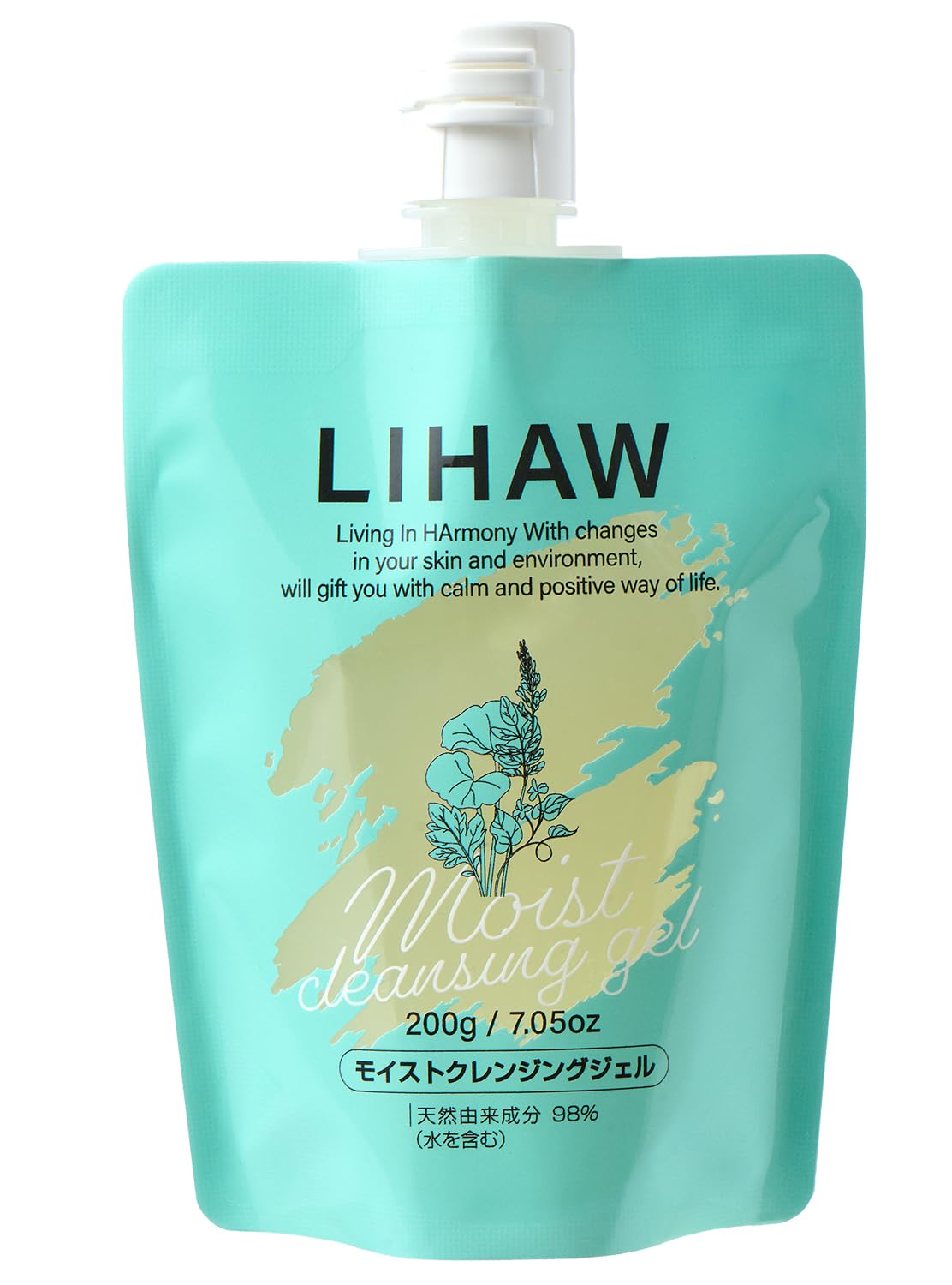 Amazon | LIHAW（リハウ）モイストクレンジングジェルパウチ【W洗顔