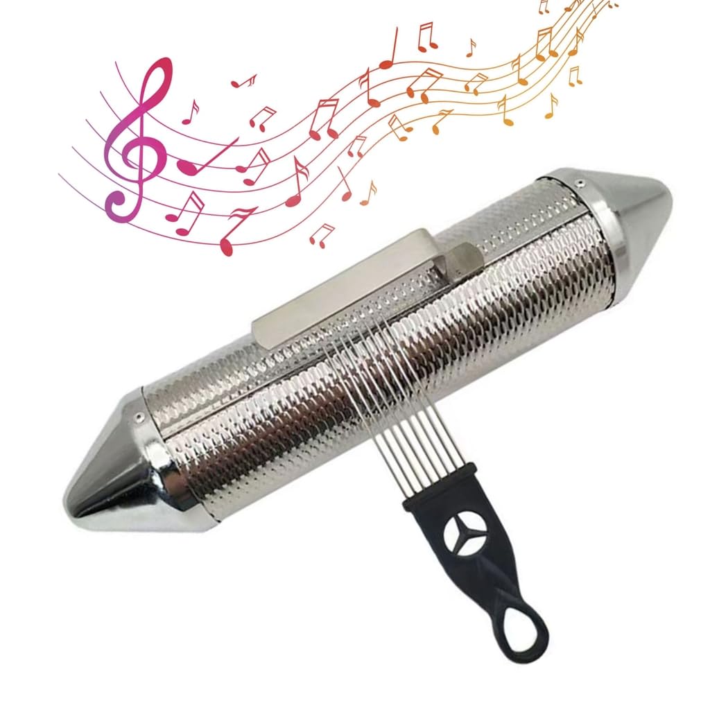 Guiro Metal Guiro Instruments Professional Percussion Guiro Shaker Instrument