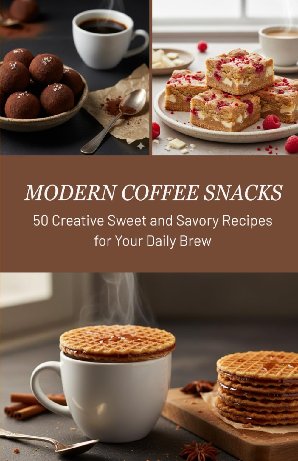 Modern Coffee Snacks: 50 Creative Sweet and Savory Recipes for Your Daily Brew