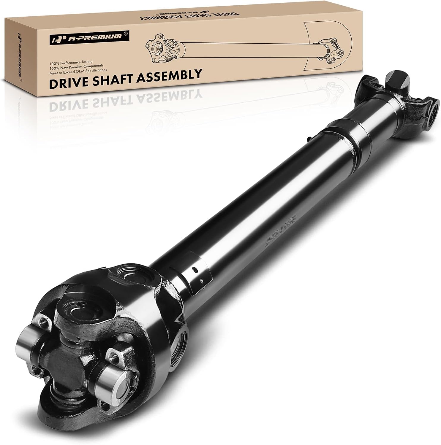 A-Premium Front Complete Drive Shaft Prop Shaft Driveshaft Assembly Compatible with Dodge Dakota 1997-1999 Automatic Trans, Durango 1998-1999, [4WD], Replace# 26099555, 52099204