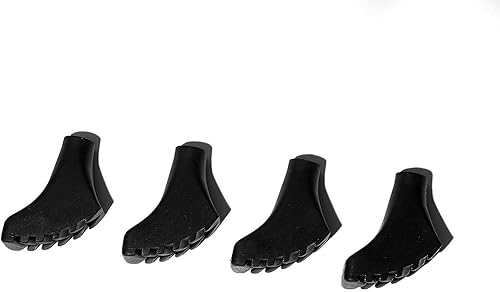 Miniatura 2 de Punta de goma de repuesto para bastones de senderismo para postes de viaje muletas accesorios y reemplazo (paquete de 6)