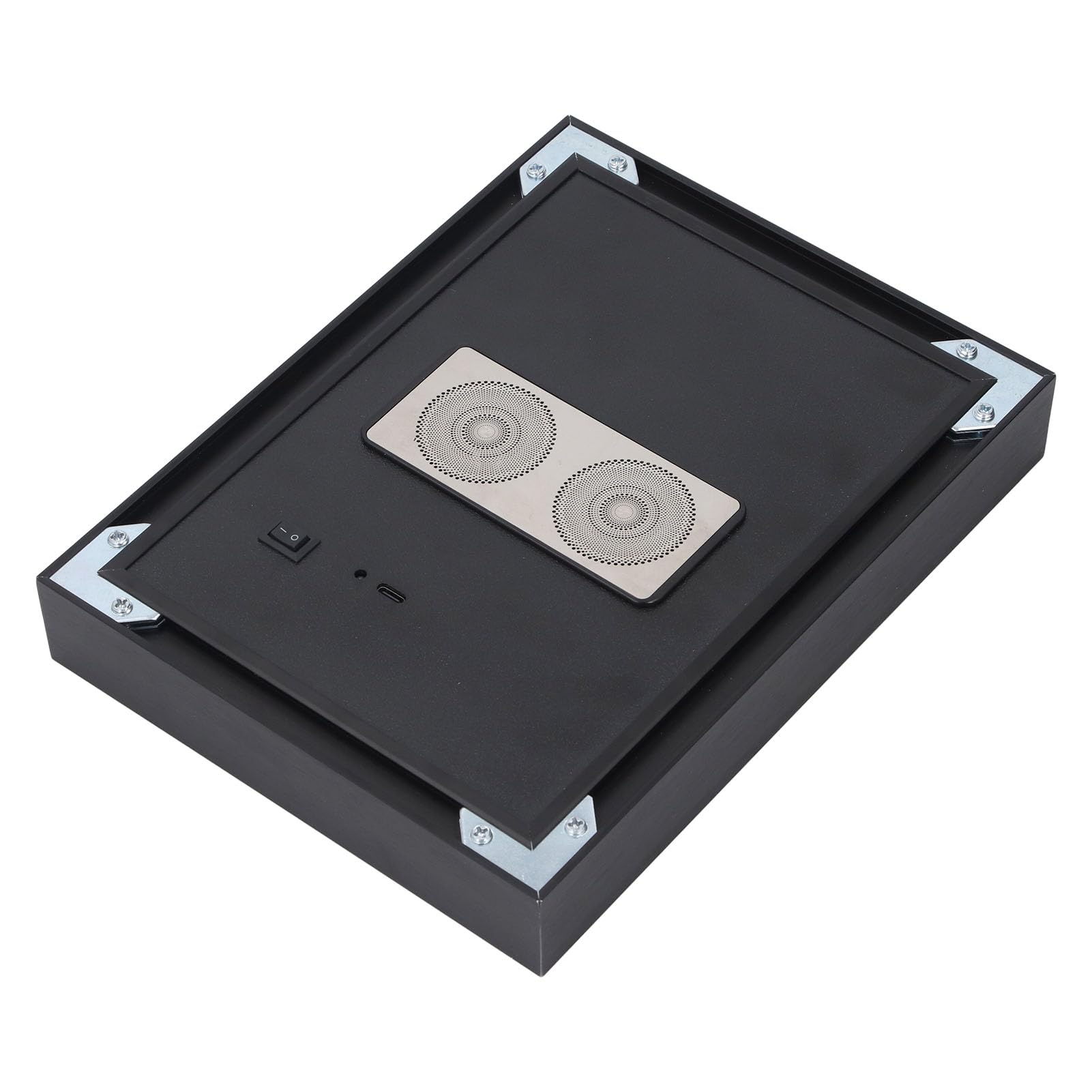 Dekoracyjny Głośnik BT z Delikatnym Podświetleniem Gwiazd i podwójną funkcjonalnością do Prezentów Relaksacyjnych Zasilany Przez USB 18x24cm