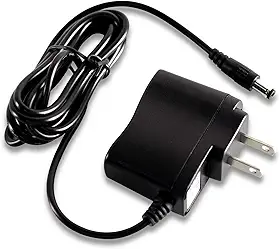 FLAMMA Fonte de alimentação 9V 300mA para pedais de efeitos de guitarra elétrica, ponta negativa