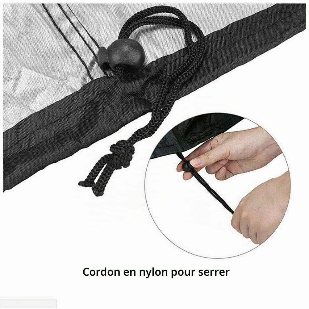 Couverture de Fauteuil Oeuf Imperméable Housse de Fauteuil Oeuf Suspendu Exterieur Jardin Couverture de Chaise Suspendue Coupe-Vent Anti-UV