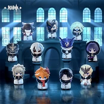 【原神】公式正規品　未開封　執行官　アクリルスタンド　ボックス 原神】公式正規品 未開封 執行官 アクリルスタンド ボックス