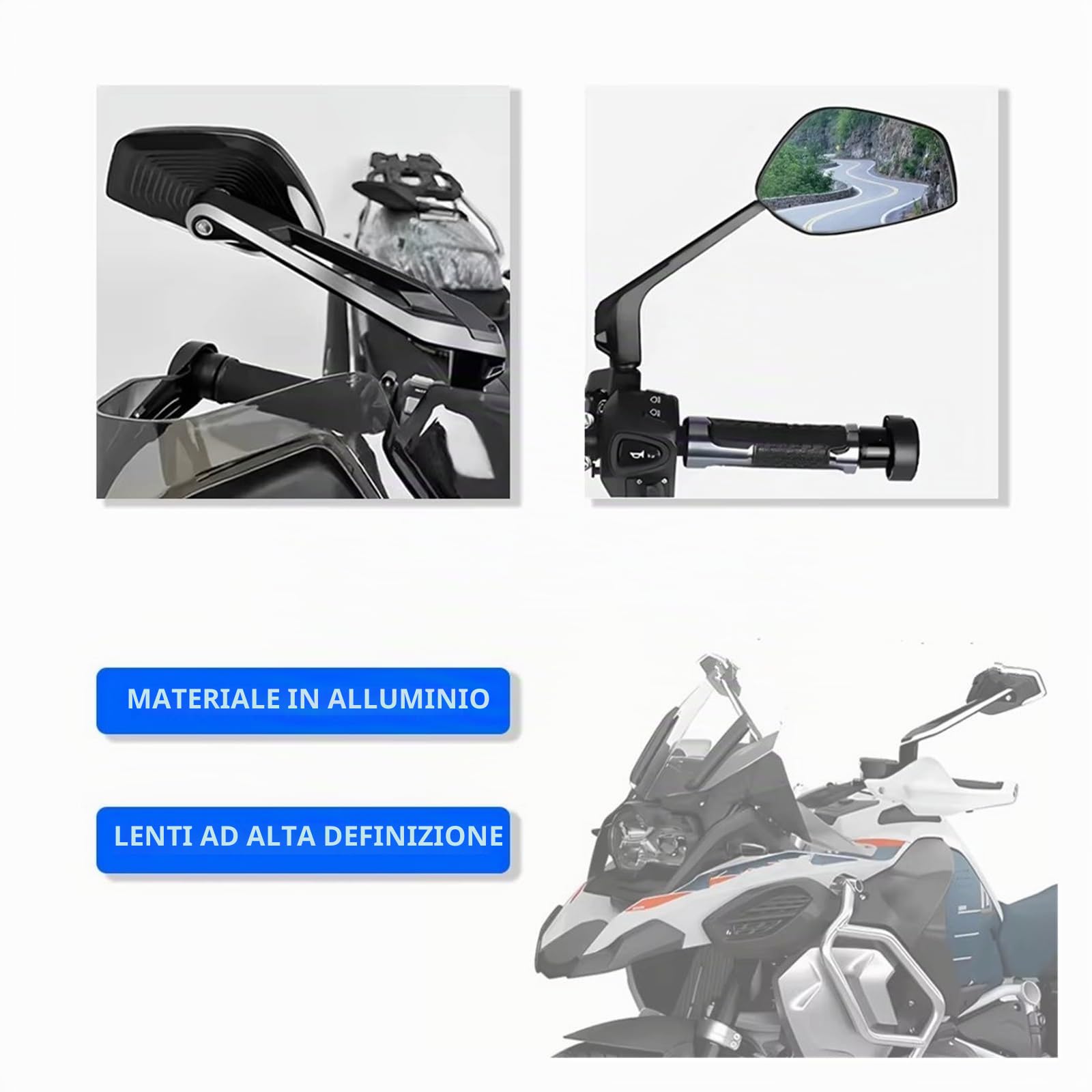 Specchietti Moto Manubrio Per BMW R 1250 Per GS Per Adventure Per Trophy Per GS Per Trophy Accessori per moto specchietto retrovisore per moto