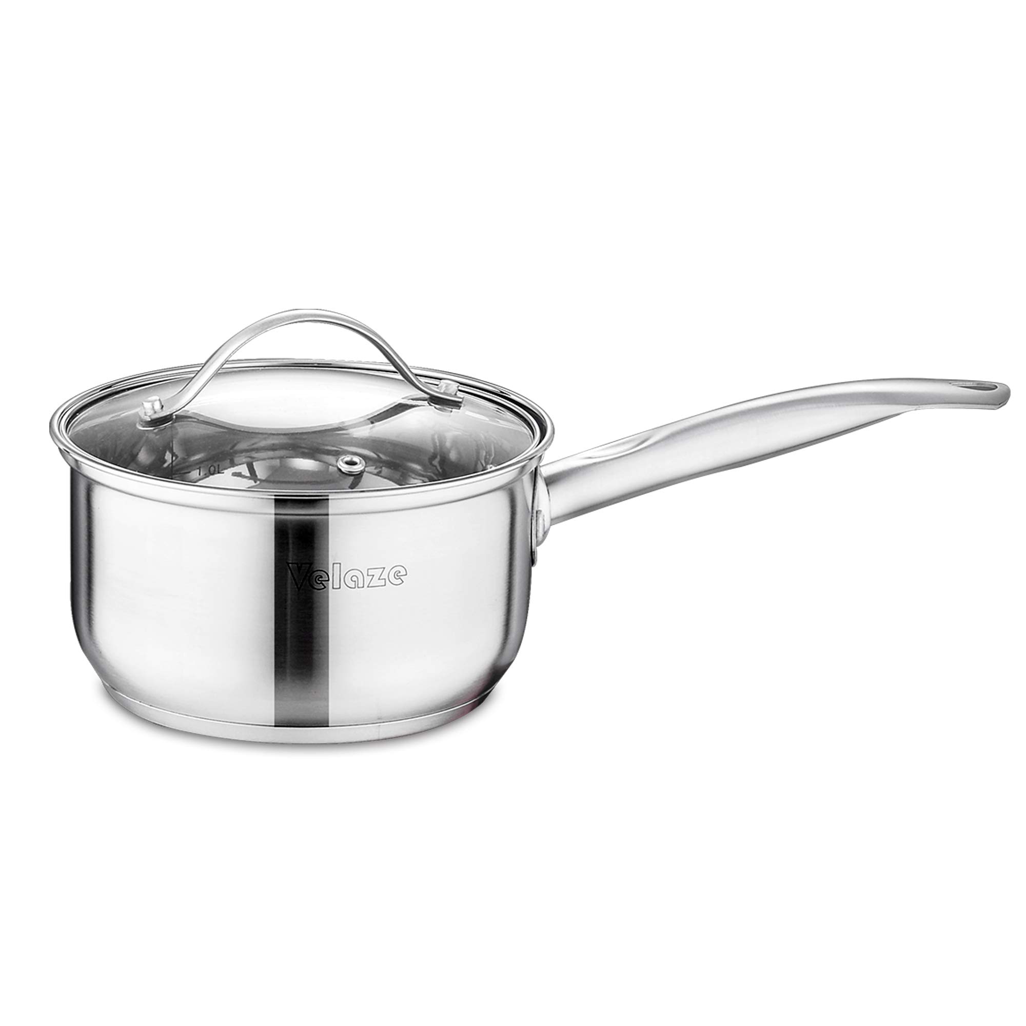 Velaze Cookware Set, Series Miki, 8Piece Pan Set, Induction Safe