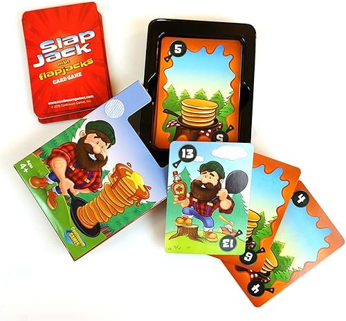 Miniatura 5 de Continuum Games Slap Jack Flap Jacks - Juego de cartas para niños a partir de 4 años