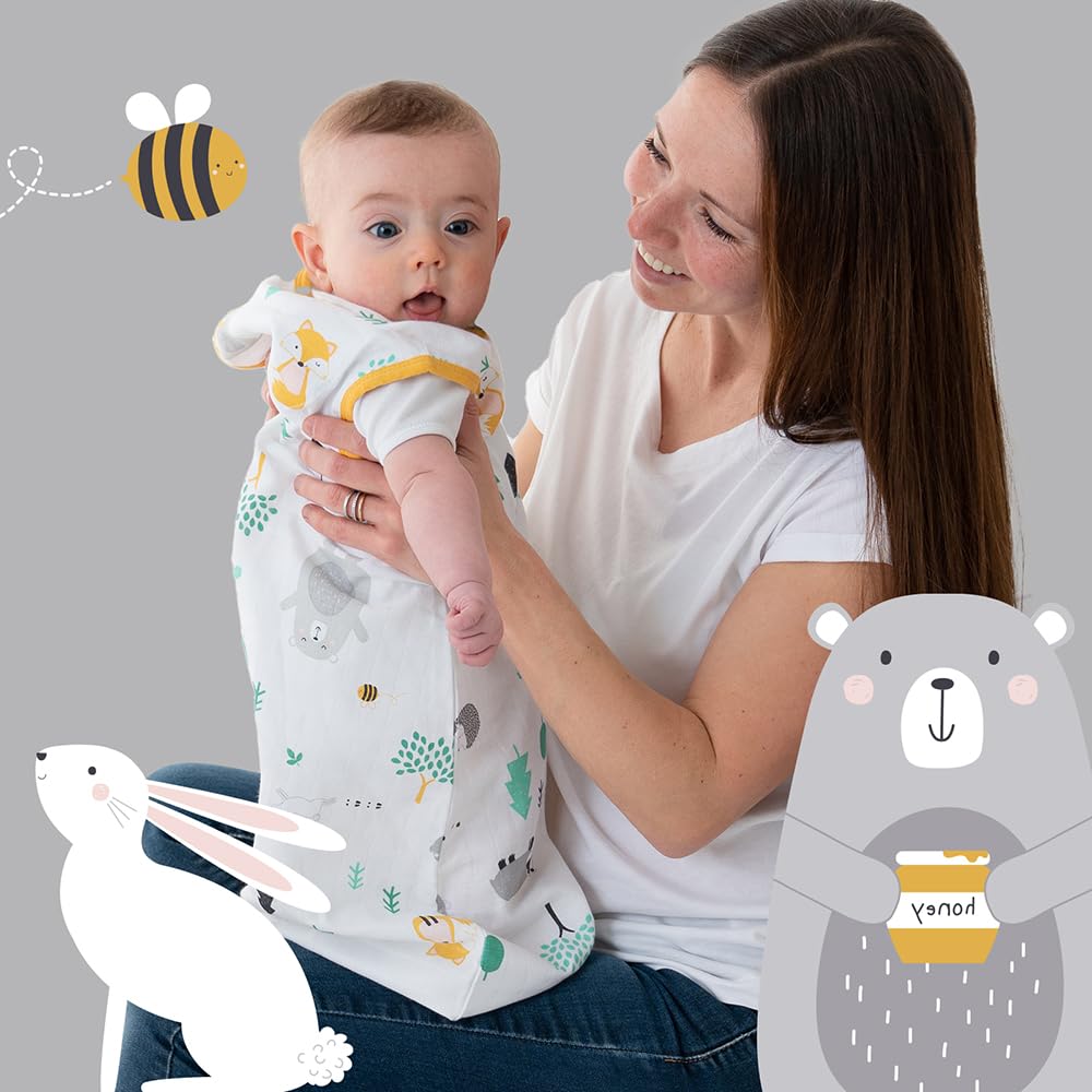 schlummersack Baby Kinder Schlafsack Sommer | dünn, Sommerschlafsack, 0.5 Tog