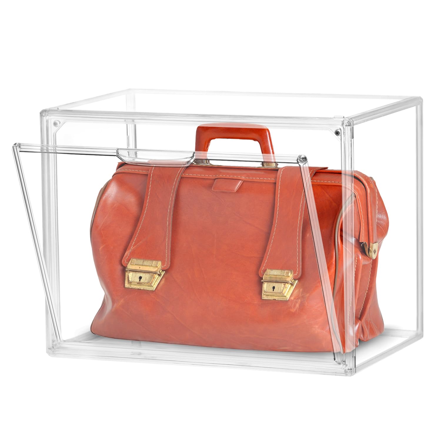 Boîte à chaussures empilable plastique transparent polyvalent grand format