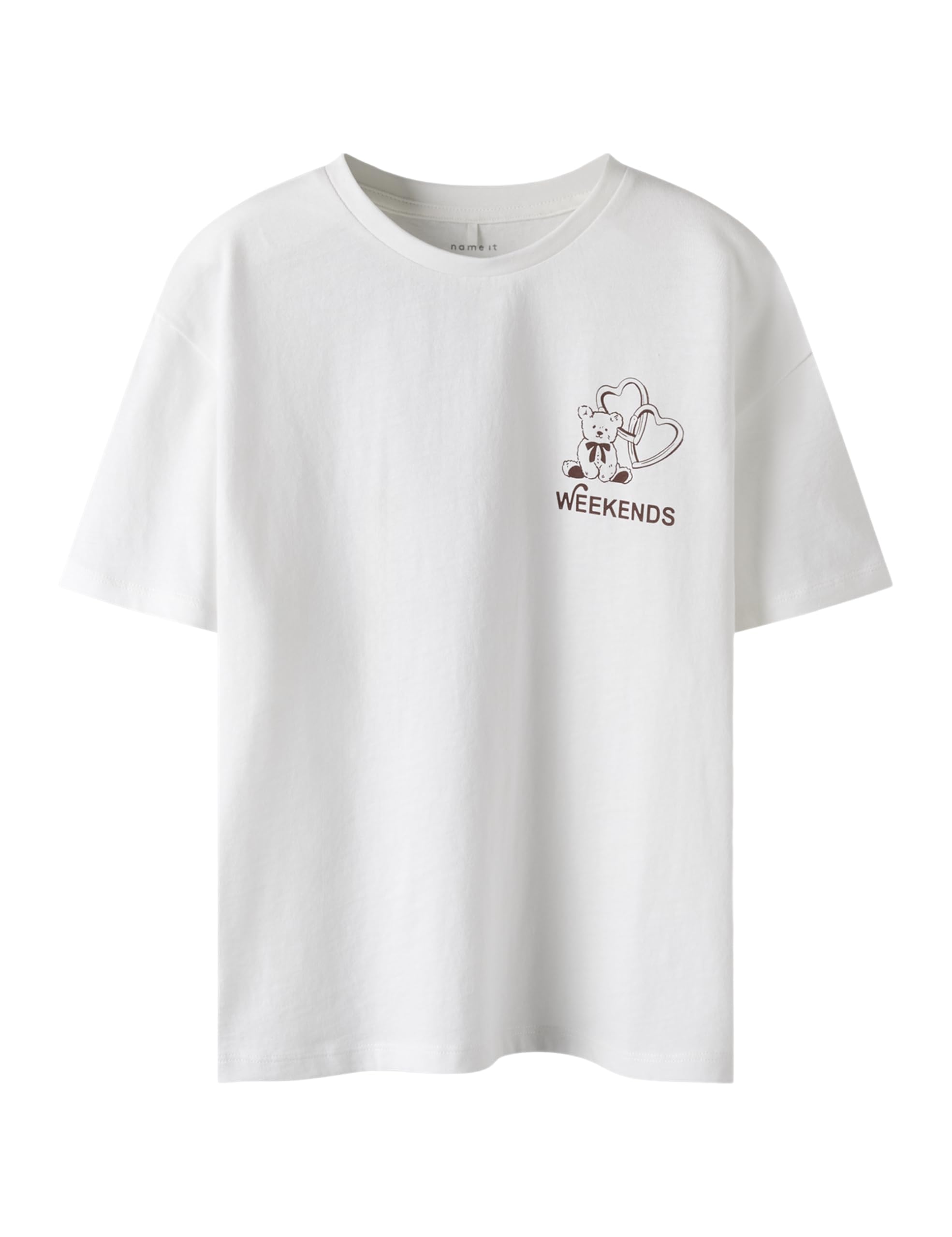 Name IT Mädchen Nkfnovas Ss Nreg Top Lnoos