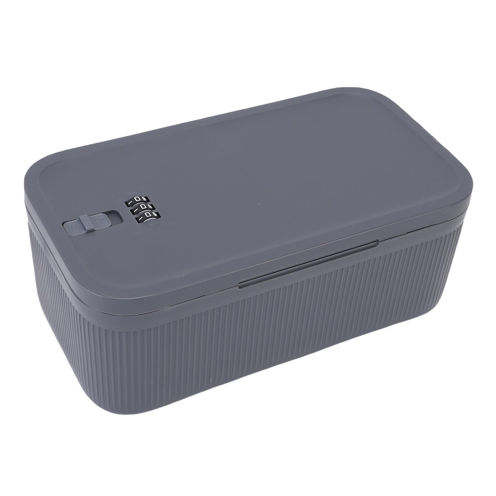 Boîte de rangement à mot de passe Walfront sécurisée pour téléphone et snacks