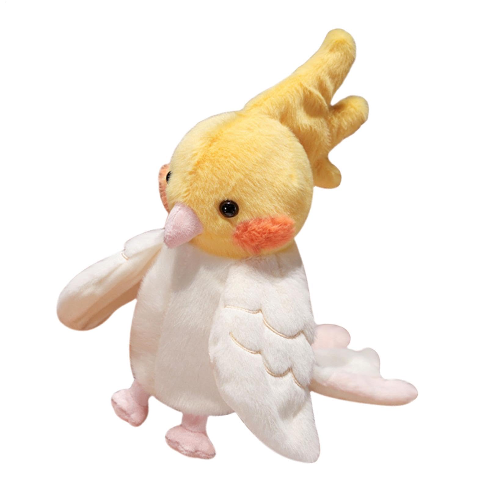 Puppet a mano animale, peluche per animali domestici - PACCHIO PARRROT TRAVE INTERACTIVE PEACHIO | Burattini a mano giocattolo imbalsamato per bambini gioco di ruolo da insegnamento per ragazzi ragazz