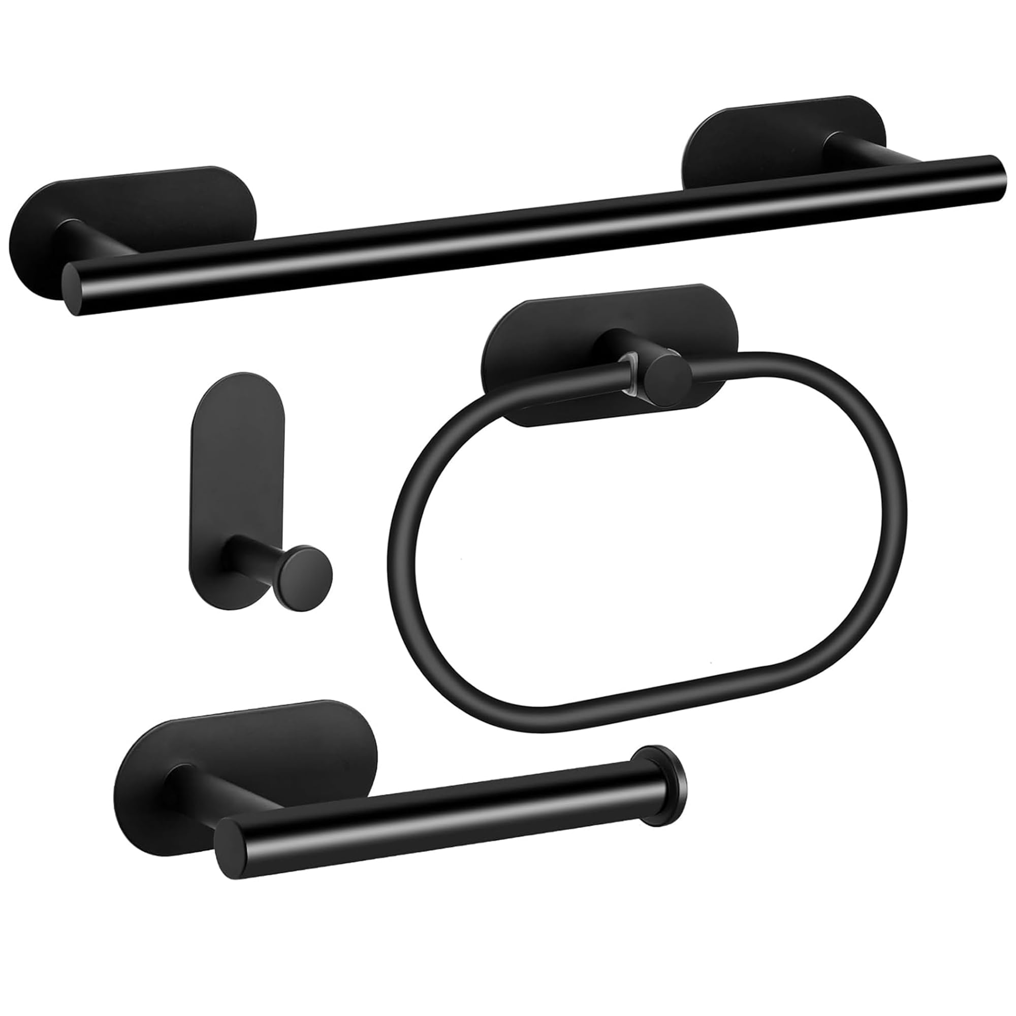 Porte-serviette autocollant pour organiser la salle de bain familiale sans percer les murs