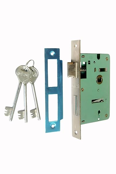Anshi Mortice lock 6 inches (160 mm). Strong Mortice lock with 3 Keys