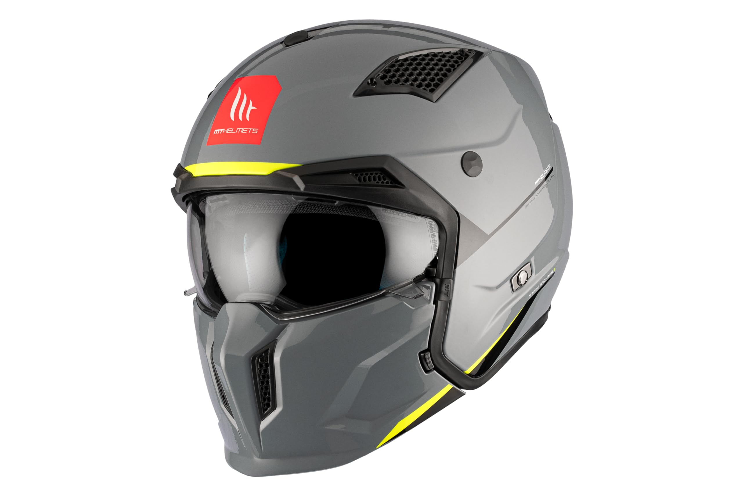 MT HELMETS Casque modulable Streetfighter SV S Gris 1,​327E+​11 Taille S