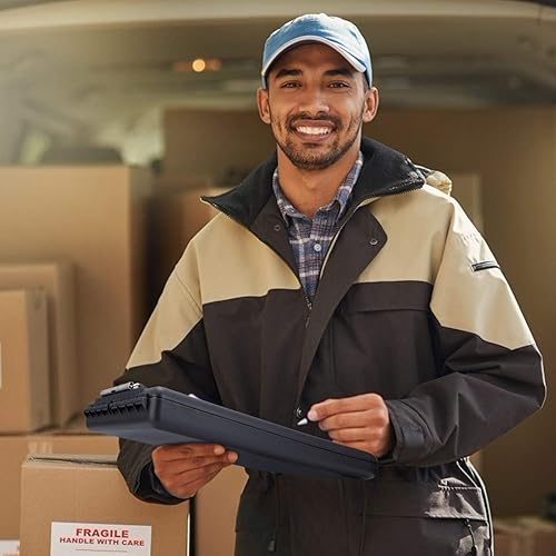 Miniatura 7 de Portapapeles de plástico con almacenamiento.