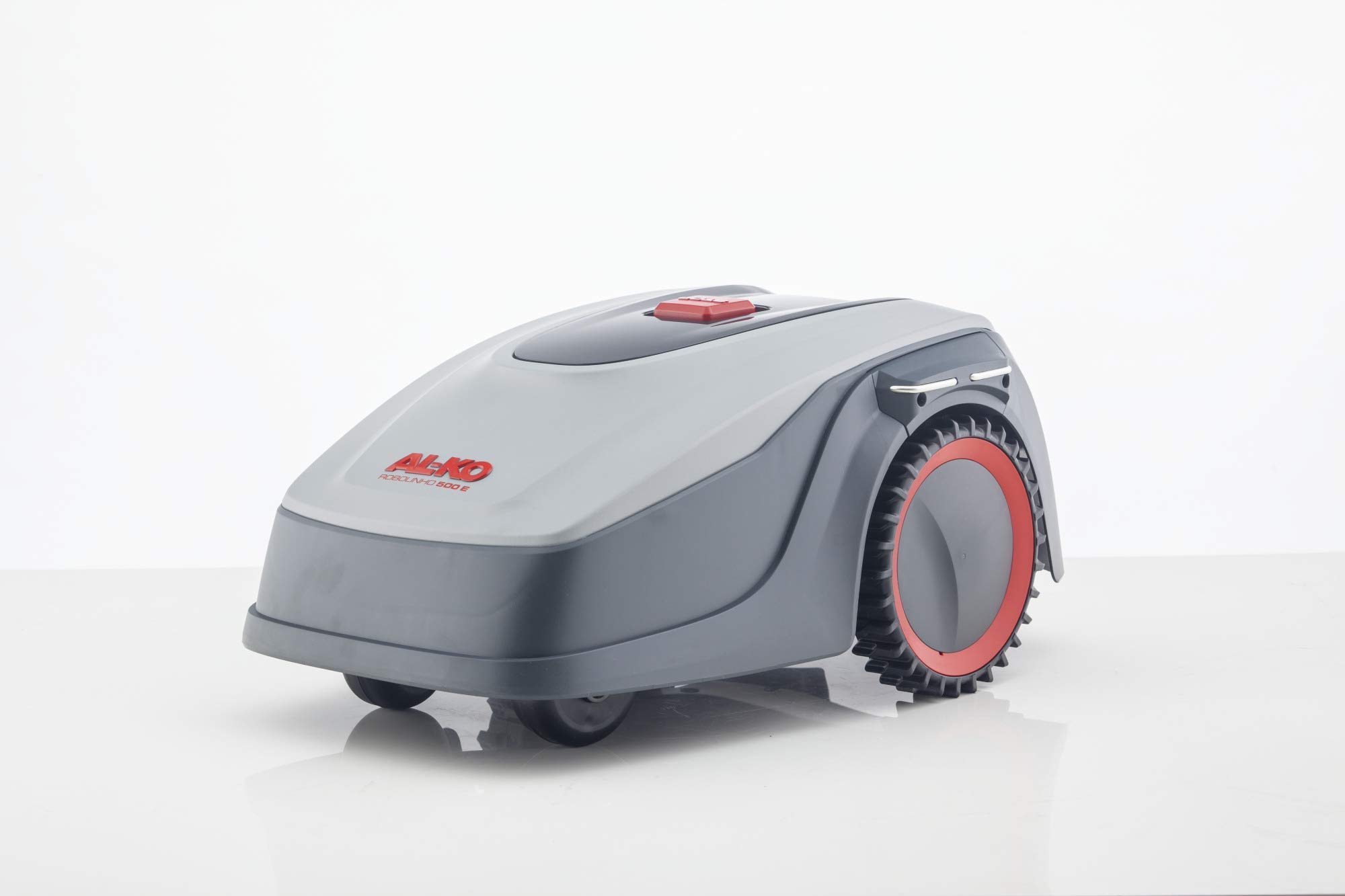 AL-KO Robot cortacésped Robolinho 500 W, Ancho de Corte de 20 cm, batería de Ion de Litio (2,5 Ah/máx. 20 V), Superficies de césped de hasta 500 m², Capacidad de Subida hasta 45%, silencioso 60
