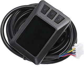 VGEBY 1500W Controller LCD7C Display Set, 1500W Electric Bike Conversion Kit 35A Sine Wave Controller with LCD7C Display Lithium Battery Modification Kit for Riding