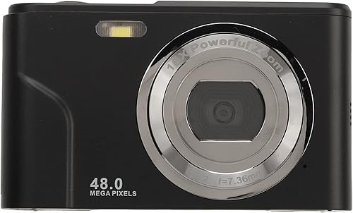Miniatura 10 de Cámara digital, 1080P HD 2.4 pulgadas, pantalla IPS, mini cámara compacta de bolsillo con zoom de 16X, cámara de video portátil y recargable para