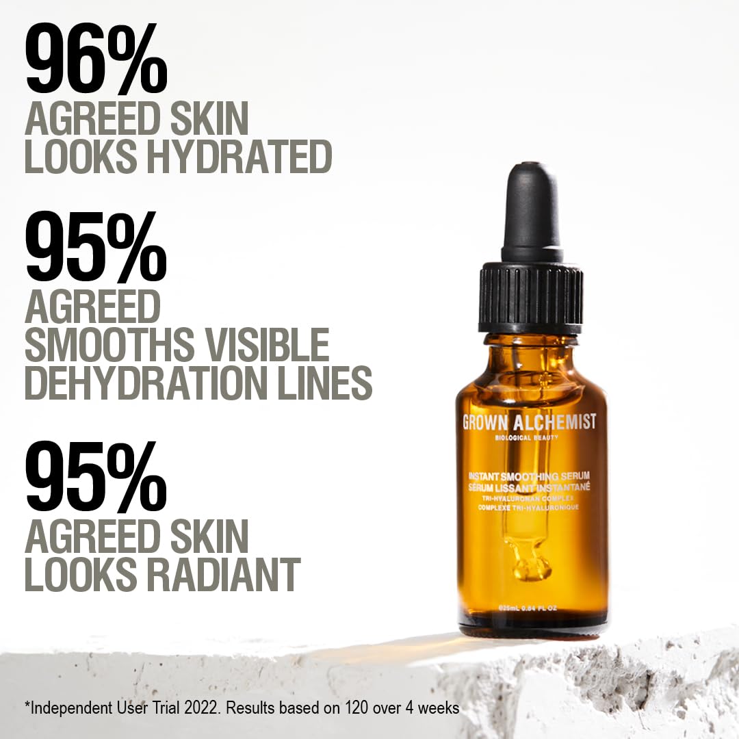 Grown Alchemist Instant Smoothing Serum - with Hyaluronic Acid (25 mL) image 4
