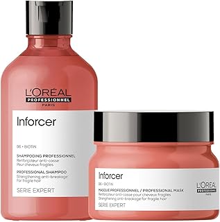 L'Oréal Professionnel Infocer Shampoo 300Ml & Hair Mask 250Gm Combo With B6 and Biotin For Breakage prone hair, Serie Expert (Pack Of 2)-picture-43