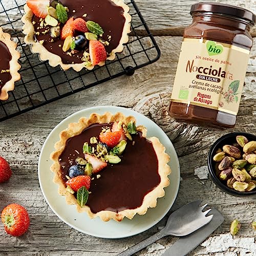 Miniatura 6 de Rigoni Di Asiago - Nocciolata Sin Leche, Crema De Cacao Y Avellanas Ecológico - 250g