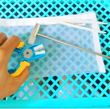 Separator Tools Compatible with Lego Blocks and Technic, Building Block Tool Kit, Including 1 Multi use Hammer,1 Blocks Pliers, 1 Clip and 2 Brick Separator