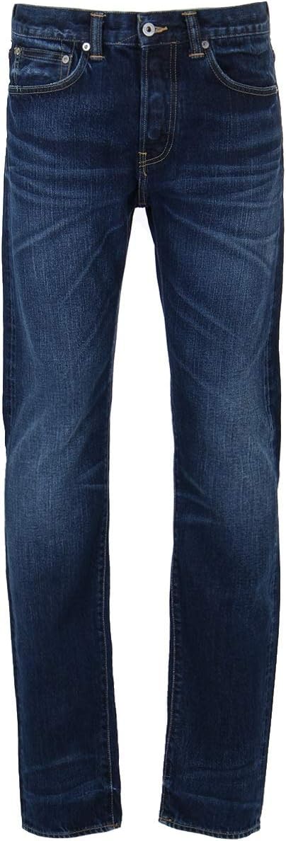 Edwin ED-80 63 Rainbow Selvage 12.8 oz Contrast Clean Wash Denim Jeans - 33" Waist / 34" Leg