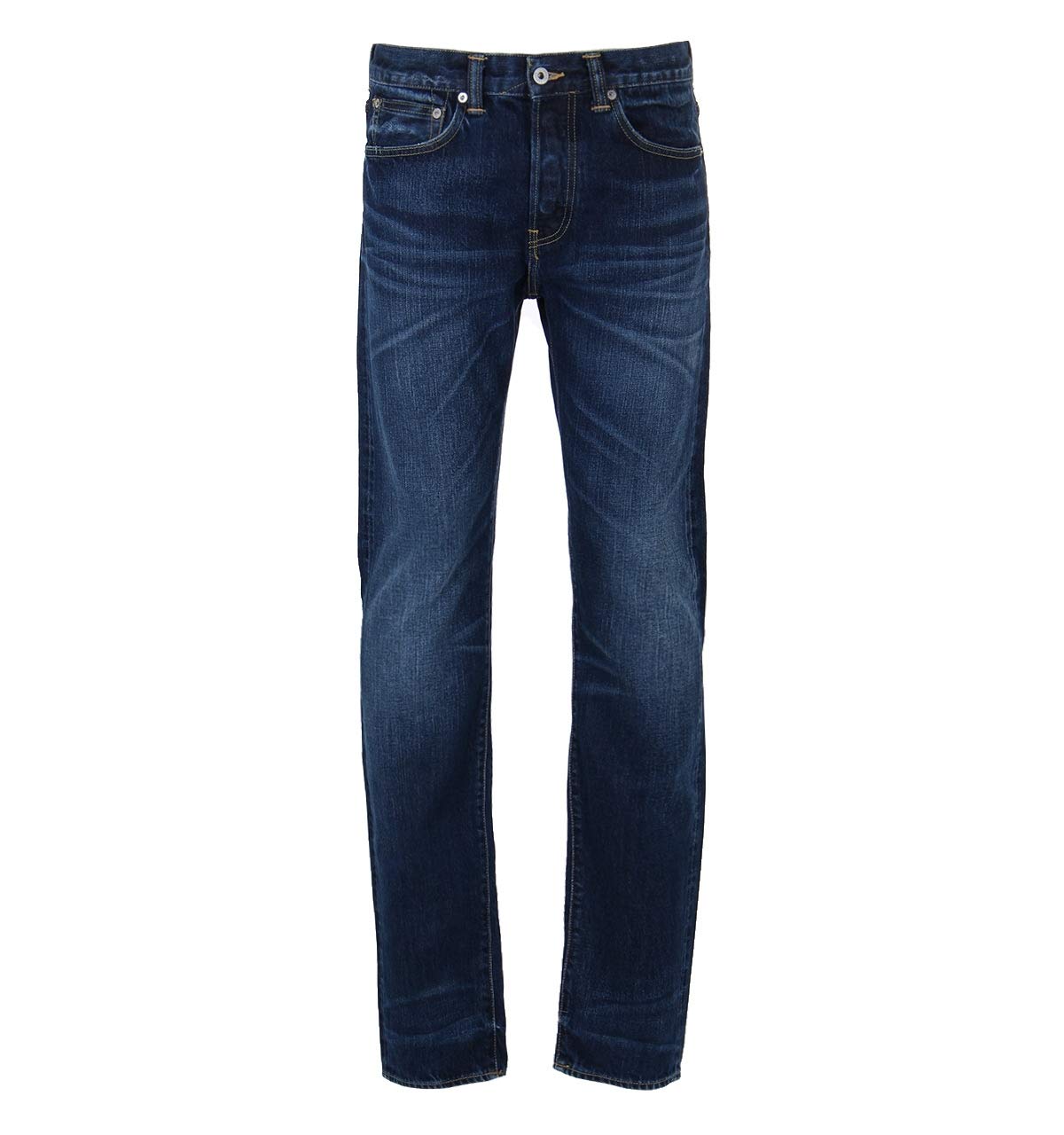 Edwin ED-80 63 Rainbow Selvage 12.8 oz Contrast Clean Wash Denim Jeans - 33" Waist / 34" Leg